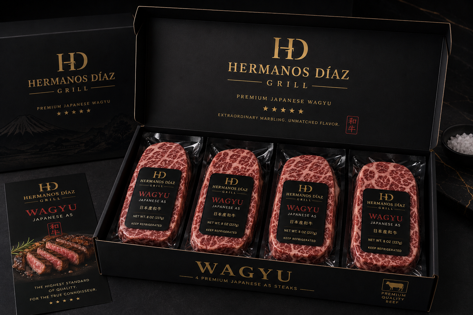 PREMIUM BOX WAGYU 4 PIECES